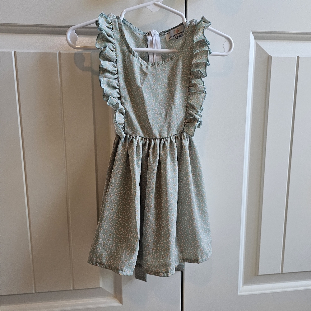 12-18 month Bailey's Blossom flowery Dress, like new